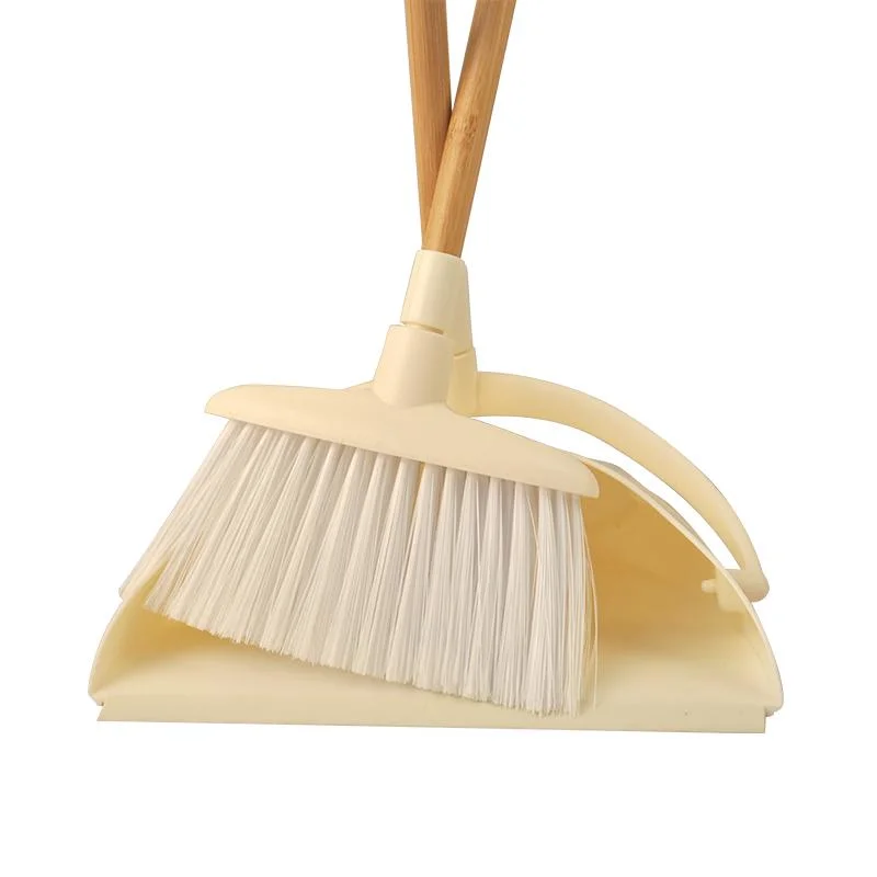 Eco-Friendly House Cleaning Tools Long Handle Broom Folding Dustpan Set