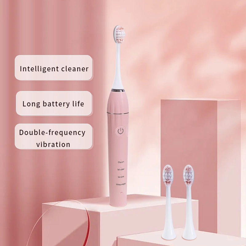 Pink Personal Oral Care Electric Power Toothbrush Sonic Toothbrush