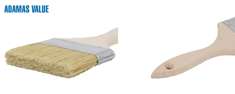 Wholesale Factory Price Cheap Wooden Handle Paint Brushes with Pure Bristle Paint Tool