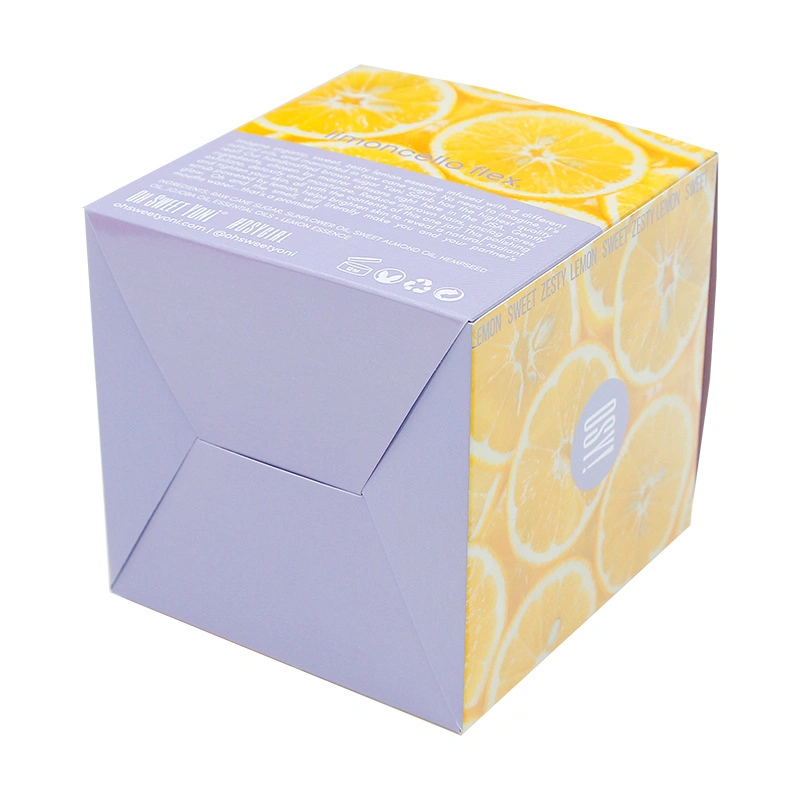 Customized Cosmetic Paper Box Two Colors Outside and Inside Printing Paper Card Soap Shampoo Daily Necessities Packing Box