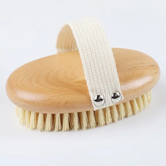 Wholesale High Quality Dry Body Brushes Sisal Bristles Body Bath Brush 