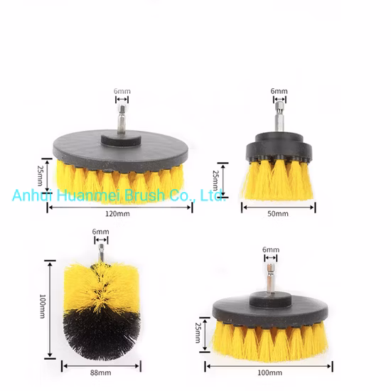 Kitchen Cleaning Bathroom Floor Carpet Rotating Electric Drill Cleaning Brush