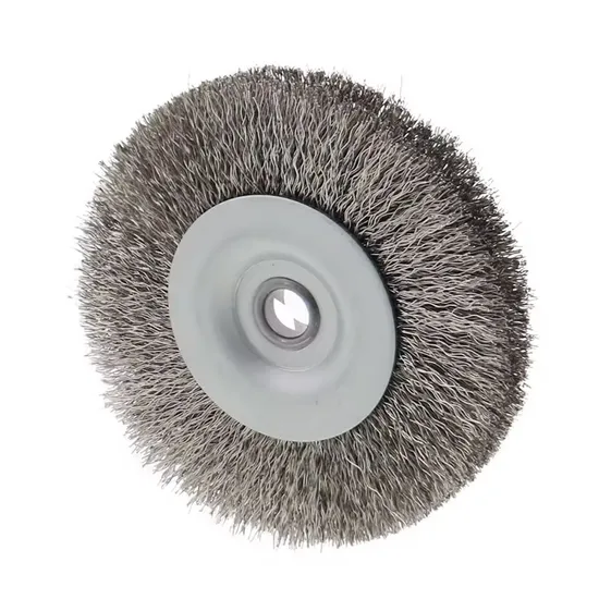 Wire Brush for Wheel Rust Removal Polishing Wheel Wire Brush Abrasive Tool 