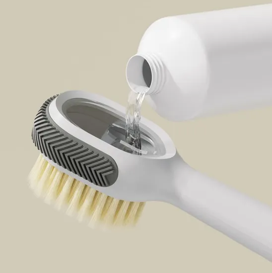 Automatic Liquid Laundry Scrub Brush with Soap Dispenser Shoe Brush