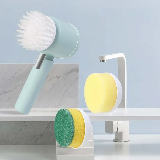 Multifunction Wholesale Home Kitchen Bathroom Handheld Electric Cleaning Brush 
