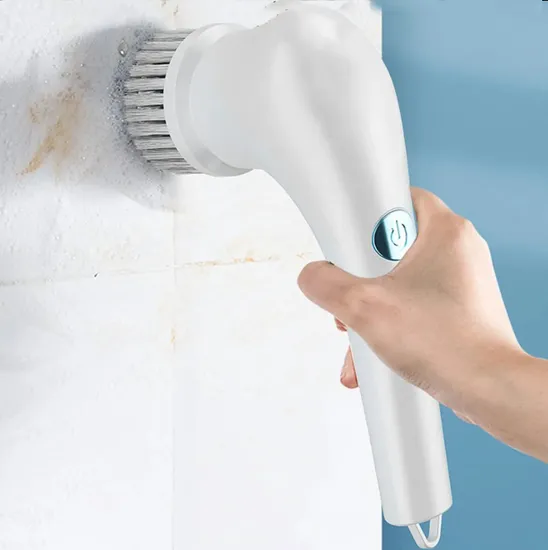 Home Cleaning Magic Brush Electric Spin Scrubber 5 in 1 Kitchen Brush 