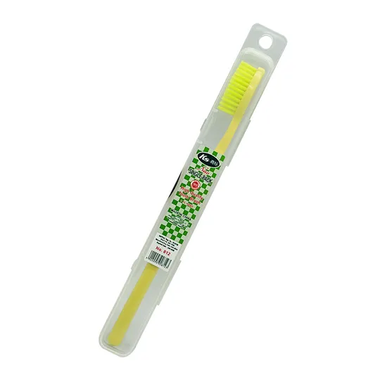 Household Long Brush Head Medium Bristles Hard Adult Toothbrush Travel Toothbrush 