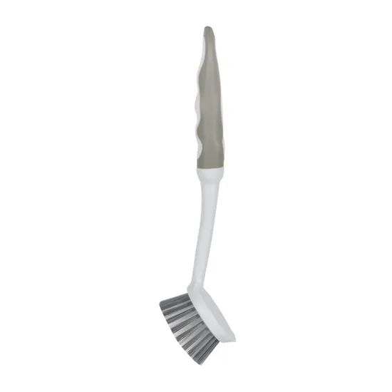 Kitchen PP+TPR+Pet Pot Cleaning Brush for Dishes Pans Pots 