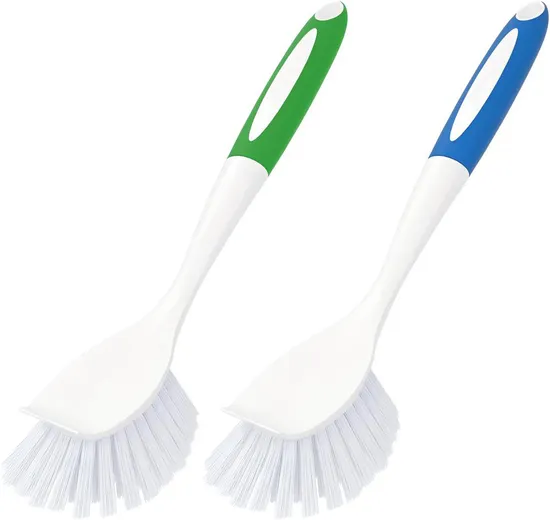 Most Popular Dish Washing Brush Long Handle Kitchen Scrub Brush PP Pot Cleaning for Sink Pots Pans 