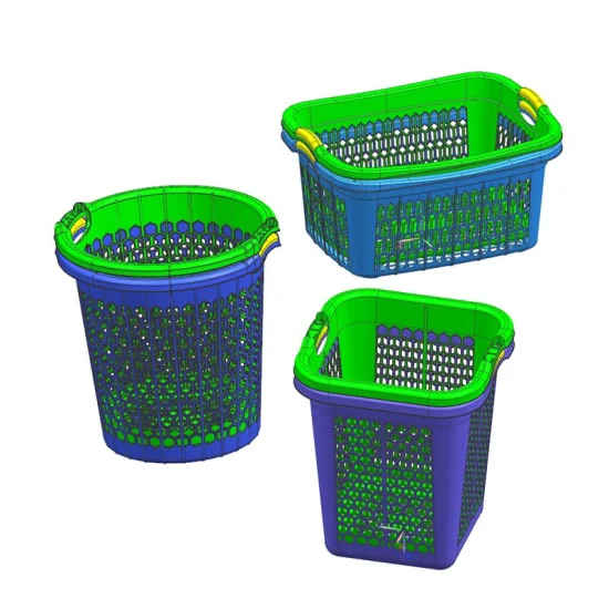Daily Necessities Plastic Basket Mold Customized ABS Container Box Injection Mould