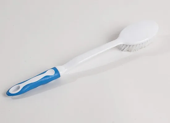 Long Handled Plastic Body Bath Shower Back Massage Brush 