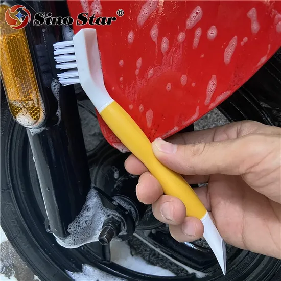 Sino Star Car Cleaning Interior Soft Bristle Detailing Brush Dusting Tool Soft Gap Cleaning Brush 