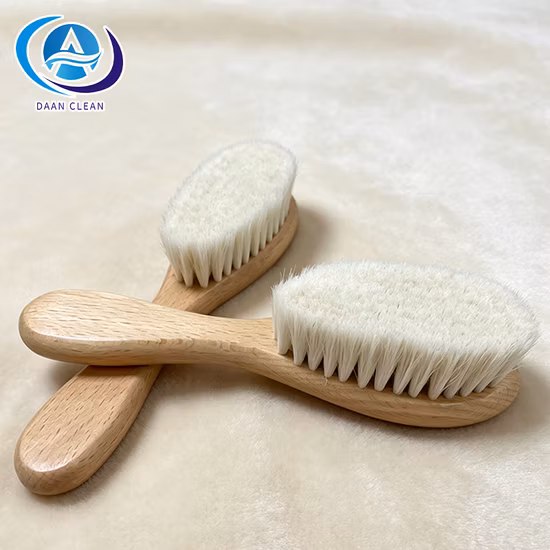 Daan Wool Brush with Wooden Handle for Suede and Leather Shoes 
